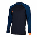 Herren-Lycra-Shirt Aqua Lung SLIM FIT schwarz/blau, langärmelig