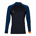 Herren-Lycra-Shirt Aqua Lung SLIM FIT schwarz/blau, langärmelig