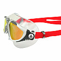 Schwimmbrille Aqua Sphere VISTA Titan Spiegelbrille rot