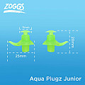 Kinderohrstöpsel Zoggs AQUA PLUGZ JUNIOR ORANGE