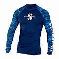 Rashguard Scubapro RASHGUARD AEGEAN UPF50, lange Ärmeln - Herren