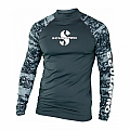 Herren Rashguard Scubapro RASHGUARD GRAPHITE UPF50, lange Ärm.