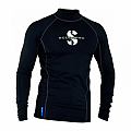 Herren-Lycra-Shirt Scubapro T-FLEX BLACK UPF80, langärmelig