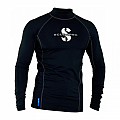 Rashguard Scubapro T-FLEX BLACK UPF80, lange Ärmeln - Herren - S