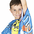 Poncho Mares SEASIDE PONCHO JUNIOR BLUE CROCODILE