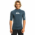Herren-Lycra-Shirt Quiksilver UPF50, kurzärmelig