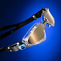 Schwimmbrille Aqua Sphere KAYENNE PRO Spiegelgläser schillernd - transparent/grau