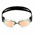 Schwimmbrille Aqua Sphere KAYENNE PRO Spiegelgläser schillernd - transparent/grau