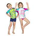 Lycra-Shirt für Kinder Mares SEASIDE RASHGUARD SHIELD KID GIRL