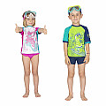 Lycra-Shirt für Kinder Mares SEASIDE RASHGUARD SHIELD KID GIRL