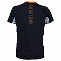 Damen-Lycra-Shirt Aqua Lung LOOSE FIT schwarz/grau, kurzärmelig