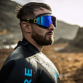 Schwimmbrille Aqua Sphere DEFY.ULTRA Spiegelgläser blau