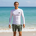 Herren-Lycra-Shirt Quiksilver UFP50, langärmelig