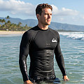 Herren-Lycra-Shirt Quiksilver UFP50, langärmelig