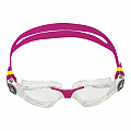 Schwimmbrille Aqua Sphere KAYENNE KLEINE klare Gläser - transp./himbeere