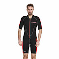 Neopren-Short Cressi LIDO MAN 2 mm rot/schwarz - 3XL