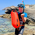 Schnorchel-Set Maske und Schnorchel Dive Team DEEP VISION antifog