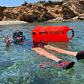 Schnorchel-Set Maske und Schnorchel Dive Team DEEP VISION antifog