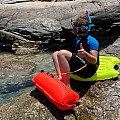 Schnorchel-Set Maske und Schnorchel Dive Team DEEP VISION antifog