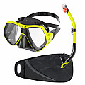 Schnorchel-Set Maske und Schnorchel Dive Team DEEP VISION antifog