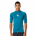 Lycra-T-Shirt für Herren RIP CURL WAVES, kurze Ärmel