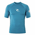 Lycra-T-Shirt für Herren RIP CURL WAVES, kurze Ärmel