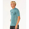 Lycra-T-Shirt für Herren RIP CURL WAVES, kurze Ärmel