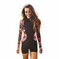 Damen Neopren Short Kaiwai PINK Langarm