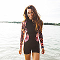 Damen Neopren Short Kaiwai PINK Langarm