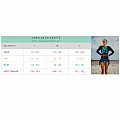 Damen-Neopren-Badeanzug Kaiwai ORANGE PANTY ärmellos