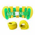 SET Schwimmgürtel Agama SWIM (gelb/grün) Agama EVA-Ärmel