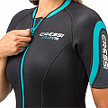 Neoprenanzug short Cressi PLAYA LADY 2,5 mm aqua