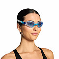 Zoggs SPECTRA Schwimmbrille mit blauen Gläsern - transparent/blau
