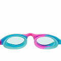 Zoggs SUPER SEAL Junior Schwimmbrille mit blauen Gläsern - rosa/blau