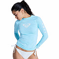 Damen-Lycra-T-Shirt Roxy BLAU TÜRKIS Langarm