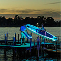 Paddleboard AQUA MARINA Ray mit LED-Beleuchtung