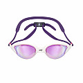 Aqua Speed ​​Vortex Mirror Schwimmbrille mit Etui - Rosa Gläser - Rosa