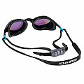 Aqua Speed ​​Vortex Mirror Schwimmbrille mit Etui, Schwarz