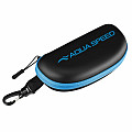 Aqua Speed ​​Vortex Mirror Schwimmbrille mit Etui, Schwarz