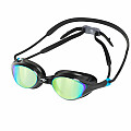 Aqua Speed ​​Vortex Mirror Schwimmbrille mit Etui, Schwarz