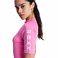 Damen-Lycra-T-Shirt Roxy Sangria Sunset, Kurzarm