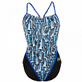 Mädchen-Badeanzug Michael Phelps CITY LADY RACING BACK - Ausverkauf - 16 Jahre (176 cm) DE28