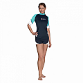 Damen-Shirt Mares RASHGUARD LOOSE FIT SHE DIVES, kurzärmelig