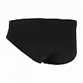 Jungen-Badehose Michael Phelps SOLID MAN SLIP schwarz