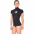 Rashguard Scubapro RASHGUARD ONYX UPF50, kurze Ärmeln - damen