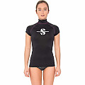 Damen-Lycra-Shirt Scubapro RASHGUARD ONYX UPF50, kurzärmelig