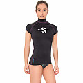 Rashguard Scubapro RASHGUARD ONYX UPF50, kurze Ärmeln - damen