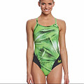 Damen Badeanzug Michael Phelps MESA LADY MID BACK multicolor/grun - DE30