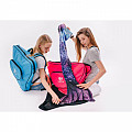 Rucksack für Monoflosse Happy Tails TEEN 60 x 56 x 7 cm