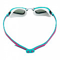 Damen-Schwimmbrille Aqua Sphere FASTLANE Titan. rosa Spiegelglas